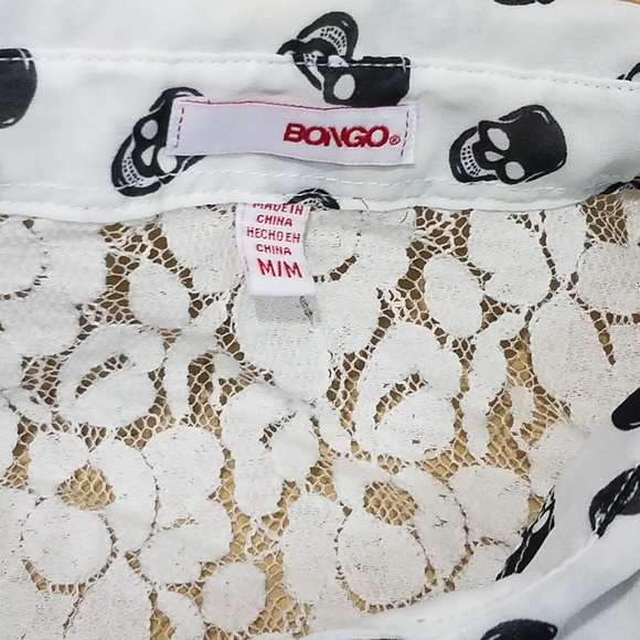 Vintage Bongo skull crop top Size M - Picture 9 of 12